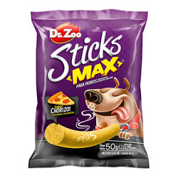 Dr.Zoo - Dr Zoo Sticks Max Sucuk ve Peynirli Köpek Ödülü 50 Gr