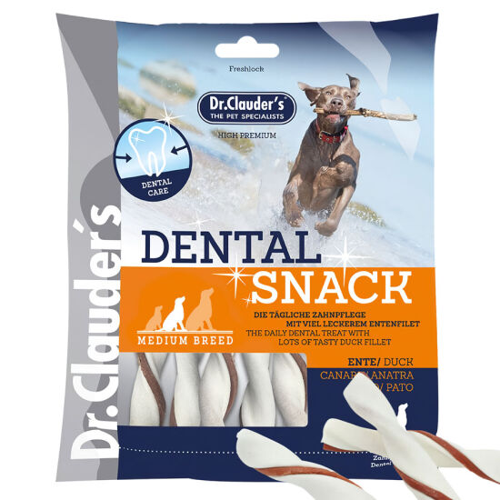 Dr. Clauders Dental Snack Ördekli Diş Sağlığı Köpek Ödülü 170 Gr - 1