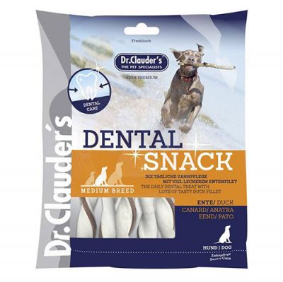 Dr. Clauders Dental Snack Ördekli Diş Sağlığı Köpek Ödülü 170 Gr