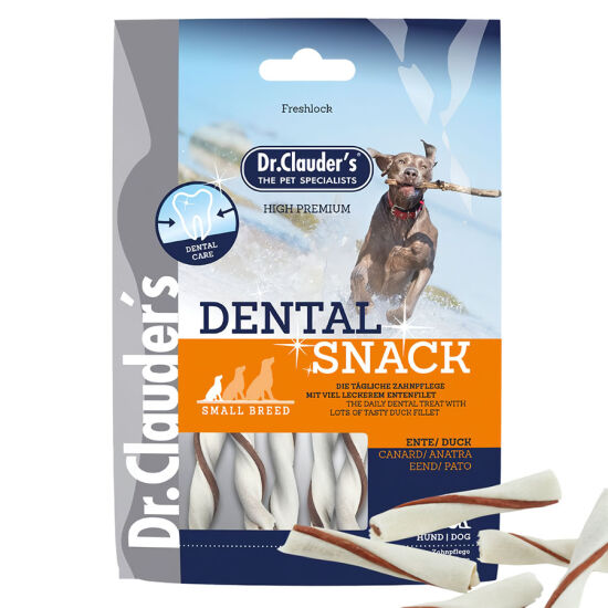 Dr. Clauders Dental Snack Ördekli Diş Sağlığı Köpek Ödülü 80 Gr - 1