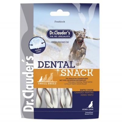 Dr. Clauders Dental Snack Ördekli Diş Sağlığı Köpek Ödülü 80 Gr