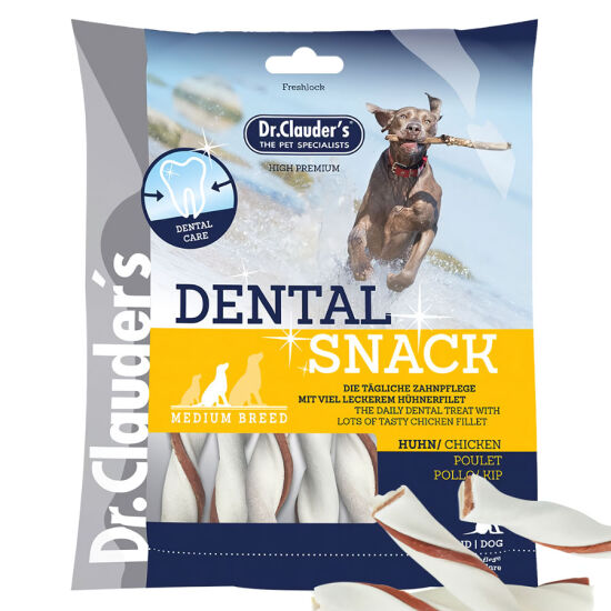 Dr. Clauders Dental Snack Tavuklu Diş Sağlığı Köpek Ödülü 170 Gr - 1