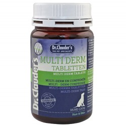 Dr.Clauders - Dr. Clauders Multi Derm Tüy ve Deri Sağlığı Köpek Tableti 185 Gr