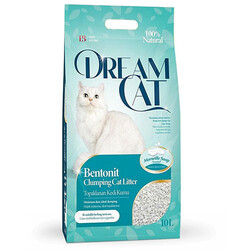 Dream Cat İnce Taneli Topaklaşan Marsilya Sabunlu Doğal Kedi Kumu 10 Lt - Dream Cat