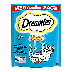 Dreamies Mega Pack With Somonlu Kedi Ödülü 180 Gr - Dreamies