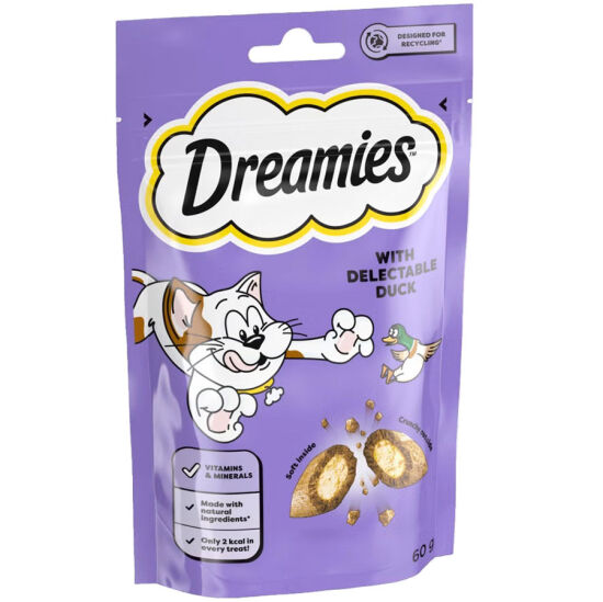 Dreamies With Duck Ördek Etli Kedi Ödülü 60 Gr - 1