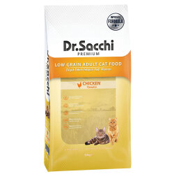Dr. Sacchi Basic Tavuk Etli Kedi Maması 10 Kg - Dr.Sacchi