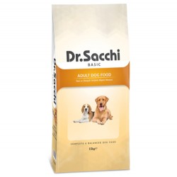 Dr.Sacchi - Dr. Sacchi Basic Tavuk Etli Köpek Maması 15 Kg