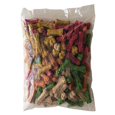 Dr.Sacchi Munchy Kemik Renkli Köpek Ödülü 3 - 6 Gram (100'lü Paket) - 580 Gr