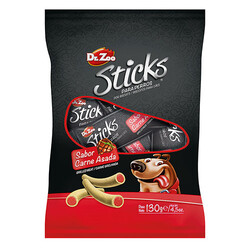 Dr.Zoo - Dr Zoo Mini Sticks Izgara Etli Köpek Ödülü 130 Gr - (10 x 13 Gr)