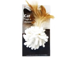 Eastland 551149 Catnipli Tüylü Peluş Top Kedi Oyuncağı - Eastland