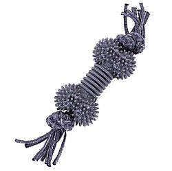 Eastland İpli Köpek Çiğneme Oyuncağı Dikenli Kemik 30 Cm - Eastland