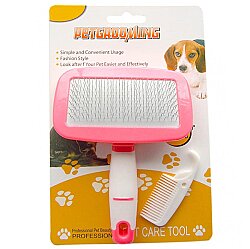 Eastland Pembe Saplı Tüy Temizleme Fırçası Small 14 x 10 Cm - Eastland