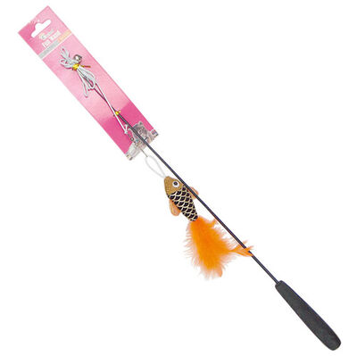 Eastland Uzayabilen Peluş Balık Kedi Oltası 46 - 85 Cm - 2