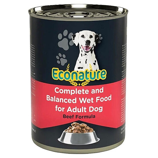 Eco Nature Beef Soslu Parça Etli Biftekli Köpek Yaş Maması 400 Gr - 1