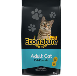 Eco Nature PLUS Balıklı Yetişkin Kedi Maması 15 Kg - Eco Nature
