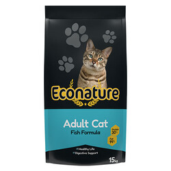 Eco Nature - Eco Nature PLUS Balıklı Yetişkin Kedi Maması 15 Kg