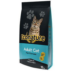 Eco Nature PLUS Balıklı Yetişkin Kedi Maması 15 Kg - Thumbnail