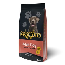 Eco Nature PLUS Salmon Somonlu Yetişkin Köpek Maması 15 Kg - Thumbnail