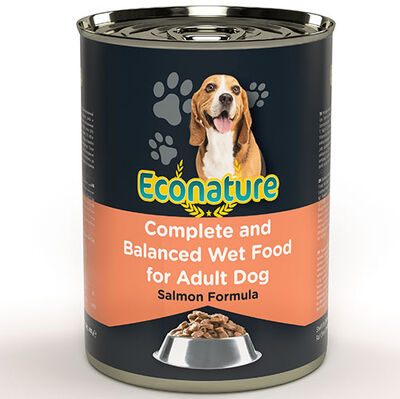 Eco Nature Salmon Soslu Parça Etli Somonlu Köpek Yaş Maması 400 Gr