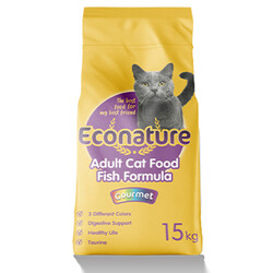 Eco Nature - Eco Nature Gourmet Balıklı Yetişkin Kedi Maması 15 Kg