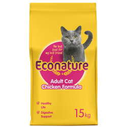 Eco Nature Tavuklu Yetişkin Kedi Maması 15 Kg - Eco Nature