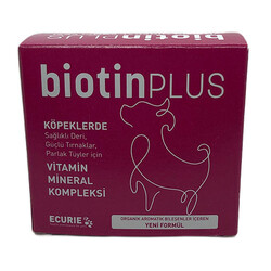 Ecurıe - Ecurie Biotin Plus Köpekler İçin Deri ve Tüy Sağlığı Besin Takviyesi Toz 30 x 2 Gr