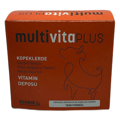 Ecurie Multi Vita Plus Köpekler İçin Vitamin Deposu Besin Takviyesi Toz 30 x 2 Gr