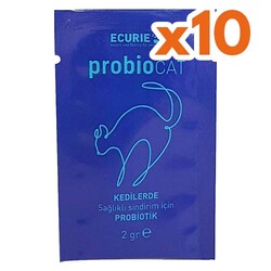 Ecurıe - Ecurie Probio Cat Kediler İçin Probiotik Toz 10 x 2 gr