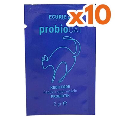 Ecurie Probio Cat Kediler İçin Probiotik Toz 10 x 2 gr
