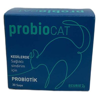 Ecurie Probio Cat Kediler İçin Probiotik Toz 30 x 2 gr