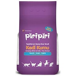 Eczacıbaşı - Eczacıbaşı Pisipisi İnce Taneli Bebek Pudralı Kedi Kumu 10 Kg - (12 Lt)