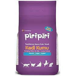 Eczacıbaşı Pisipisi Kalın Taneli Bebek Pudralı Kedi Kumu 10 Kg - (12 Lt) - Eczacıbaşı