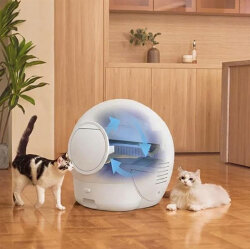 ELS Pet E801 Otomatik Kedi Tuvaleti 60 Lt - 7