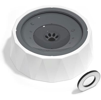 ELS Pet Sıçrama Önleyici Kedi&Köpek Diamond Su Kabı 1 Lt