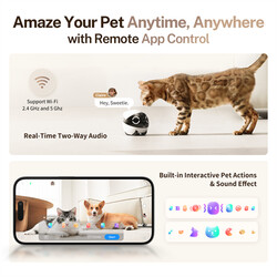 Enabot ROLA Mini 2K Kameralı Evcil Hayvan Robotu - 6