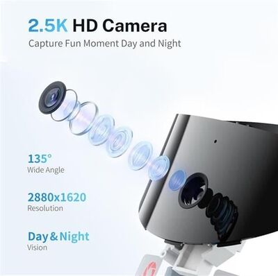 Enabot ROLA PetPal 2.5K Kameralı Evcil Hayvan Robotu - 3