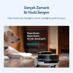 Enabot ROLA PetPal 2.5K Kameralı Evcil Hayvan Robotu - 3