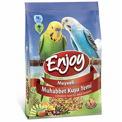 Enjoy Meyveli Muhabbet Kuşu Yemi 400 Gr - Enjoy