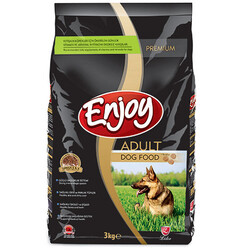 EnJoy Premium - Enjoy Tavuk Etli Yetişkin Köpek Maması 3 Kg