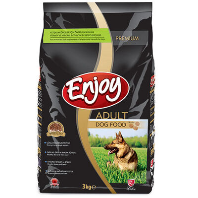 Enjoy Tavuk Etli Yetişkin Köpek Maması 3 Kg