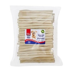 Esca Food - Esca Food Beyaz Burgu Çiğneme Kemiği Köpek Ödülü 12 Cm (100Lü Paket) - 500 Gr