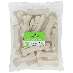 Esca Food Beyaz Pres Kemik Köpek Ödülü 7,5 Cm (25Li Paket) - 1