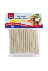 Esca Food - Esca Food Beyaz Burgu Çubuk Köpek Ödülü 12 cm (50Li Paket)