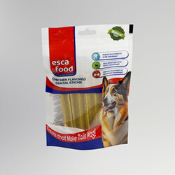 Esca Food Dental Çubuk Tavuk Eti Aromalı Köpek Ödülü 100 Gr (5Li Paket) - Thumbnail