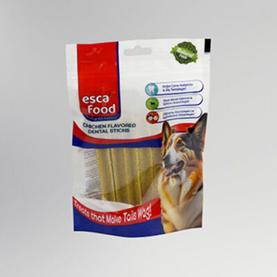Esca Food Dental Çubuk Tavuk Eti Aromalı Köpek Ödülü 100 Gr (5Li Paket)