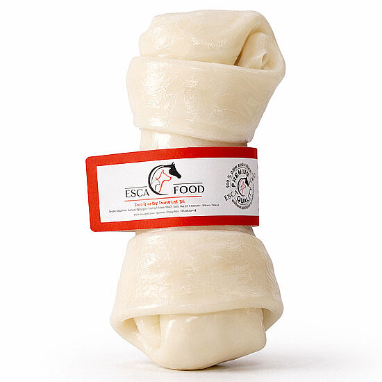 Esca Food Düğümlü Beyaz Köpek Ödül Kemiği 52 Gr - 12,5 Cm - 1