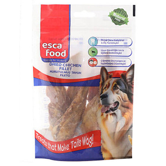 Esca Food Kurutulmuş Tavuk Fileto Köpek Ödülü 80 Gr - 1