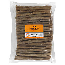 Esca Food Naturel Burgu Kemik Köpek Ödülü 12 Cm (100Lü Paket) 500 gr - Esca Food