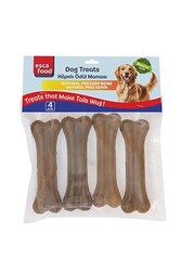 Esca Food - Esca Food Naturel Pres Kemik Köpek Ödülü 12,5 Cm (4Lü Paket) - 200 Gr